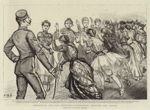 Répétition pour les pantomimes de Noël, Entraînement des troupes
